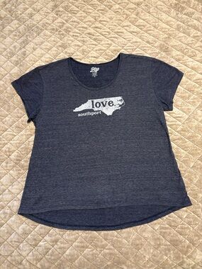 Blue 84 Navy 'Love Southport' Short Sleeve Tee